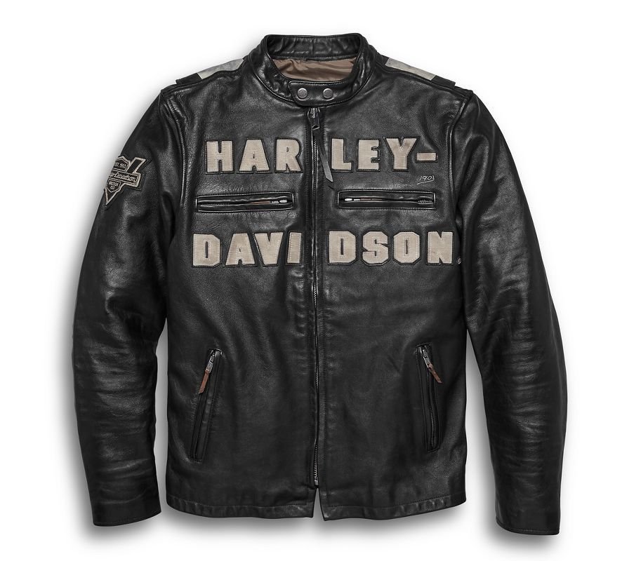 Vintage Race-Inspired Leather Jacket - LAST CHANCE CLEARANCE SALE ...