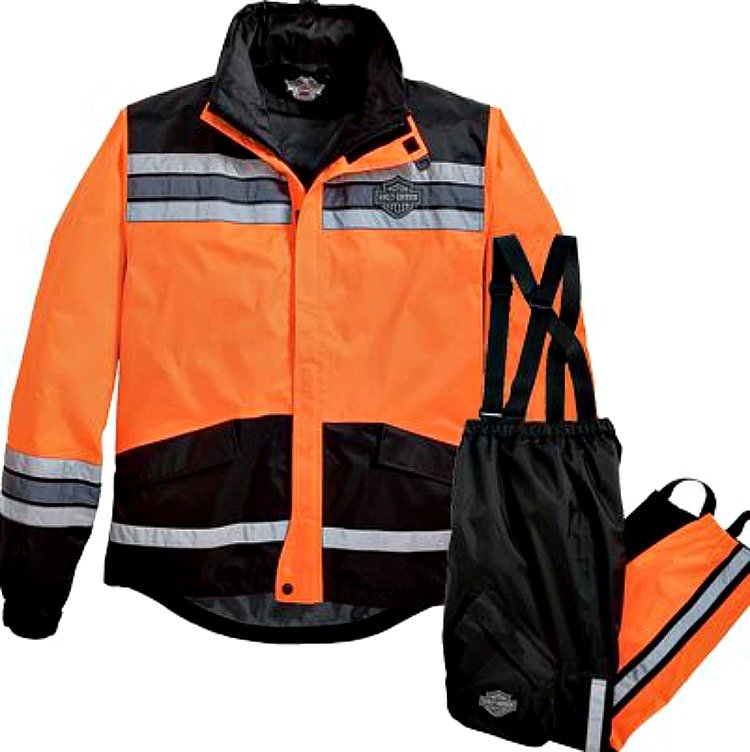 Men's HiVis Rain Suit Orange