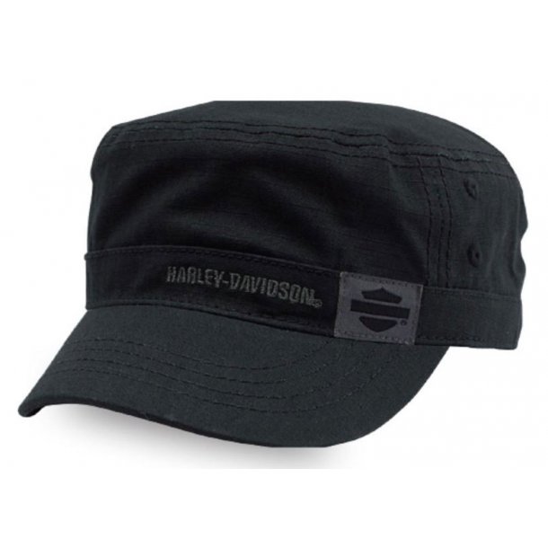 HarleyDavidson® UNISEX Midnight Special B&S Painter's Cap, Black